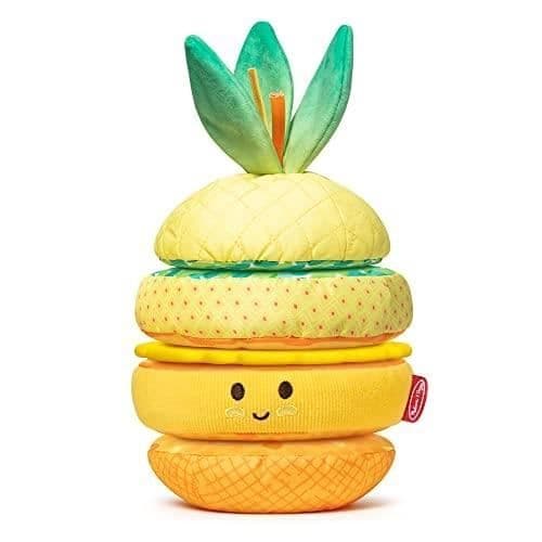 Ananas Stapelspel - Melissa &amp; Doug - Multisensorisk - Tyg, Plast - 5 delar