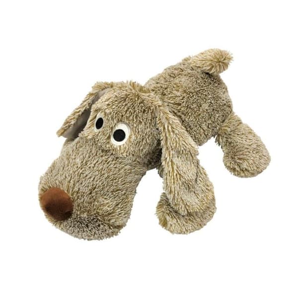 Good Boy Fluffy Dog Toy Brown 43cm