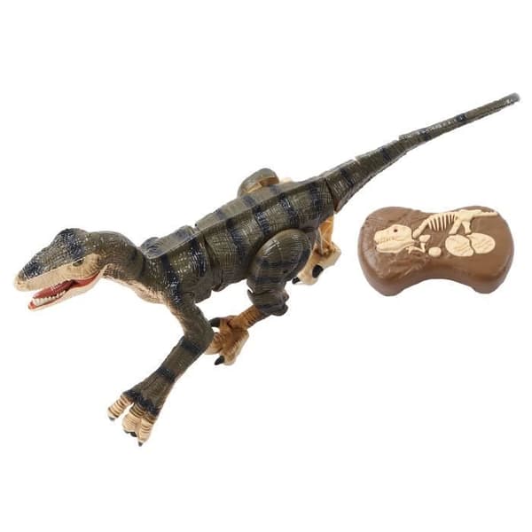 Garosa Large Remote Control Dinosaur Remote Control Big Dinosaur 2.4G Simulering Uppladdningsbar trådlös RC Velociraptor med