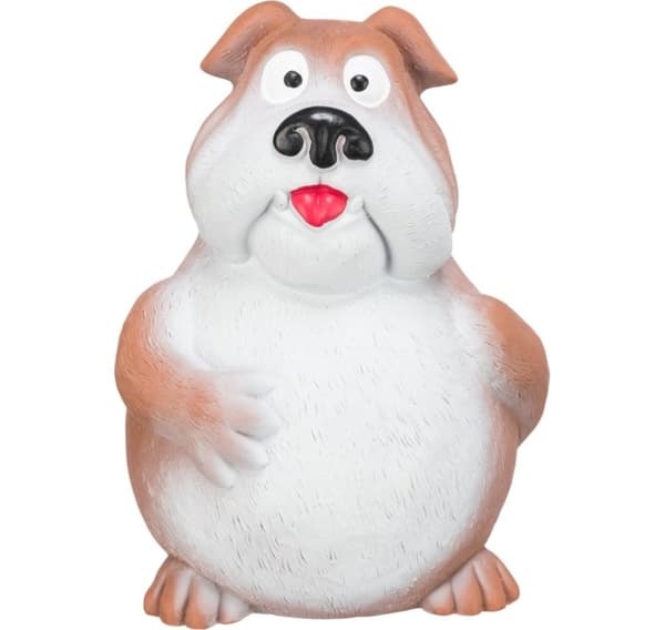 Hund, latex, 14 cm