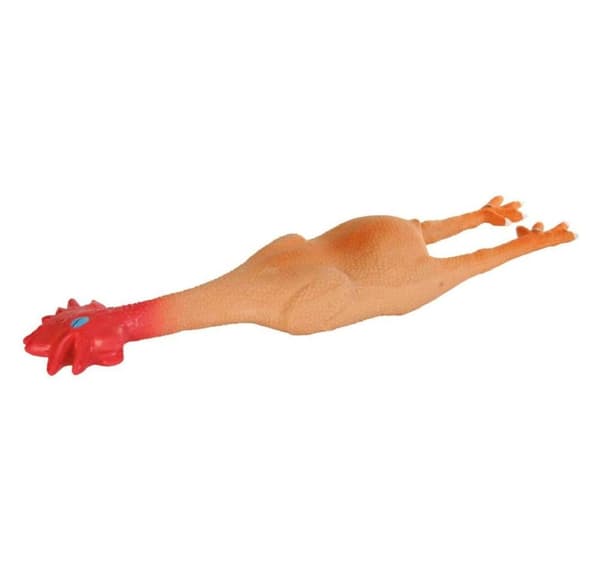 Lelu koirille Kana, lateksi, 47 cm