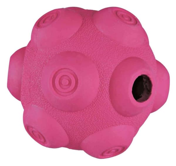 Lelu koiralle pallo kumi 9cm satunnainen väri, 1kpl.