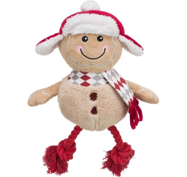 Julehonningkager, plys/bomuld, 34 cm, Trixie