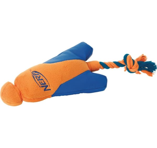 Leksak för hundar Nerf duck launcher L grön/orange, mix