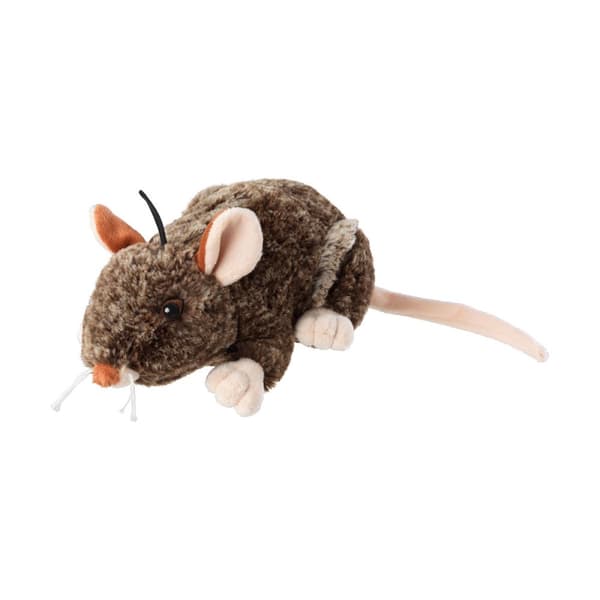House Of Paws Woodland Rat Plush Dog Toy