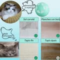 Miniatyrbild 5 av 6: Interaktiv leksak - Ej specificerad - Kattboll - Laddningsbar - 2 lägen - Grön