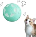 Miniatyrbild 1 av 6: Interaktiv leksak - Ej specificerad - Kattboll - Laddningsbar - 2 lägen - Grön
