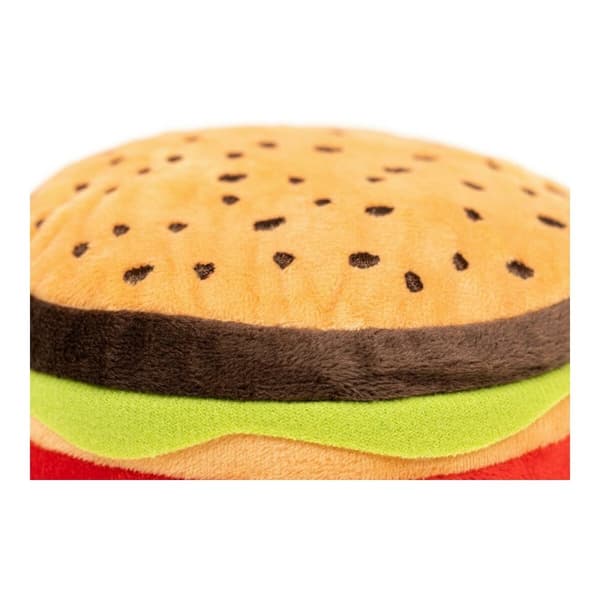 Hundleksak Gloria Hamburdog 14 x 6 cm Hamburgare