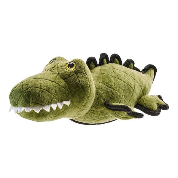 Hundleksak Hunter Tough Krokodil 38 cm Grön