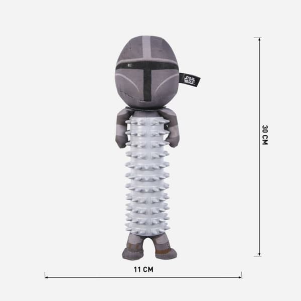 Hundleksak The Mandalorian Grå (9 x 28 x 9 cm)