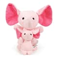 Miniatyrbillede 2 af 4: Plush legetøj til hunde Gloria Hoa Pink 10 cm Elefant