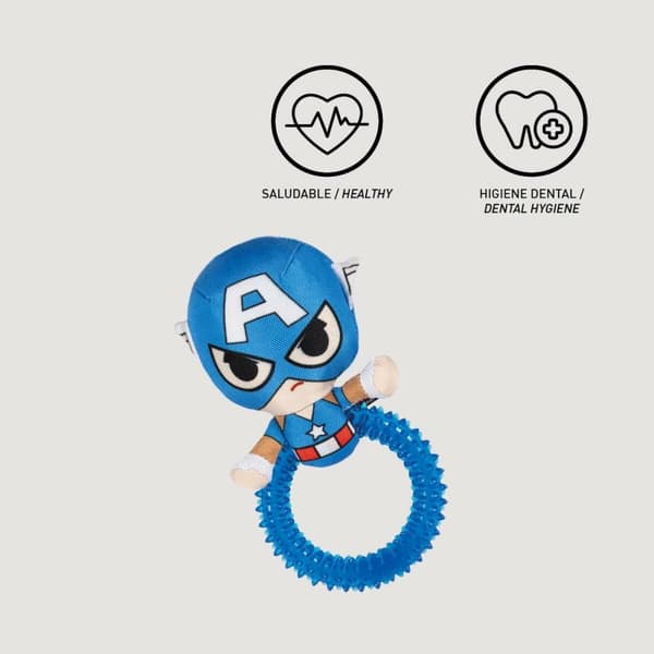Koiranlelu The Avengers Sininen 100 % polyesteri