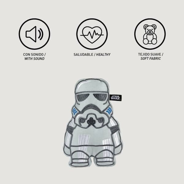 Hundleksak Star Wars Grå 100 % polyester
