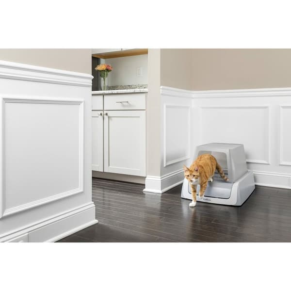 Kattlåda PetSafe Självrengörande 15 x 70 x 48,5 cm Vit Plast