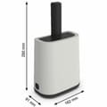 Miniatyrbild 4 av 4: Spade Rotho Vit Plast