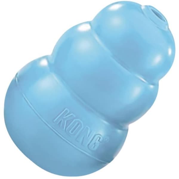 KONG Puppy Medium Rubber Teething Toy - För valp