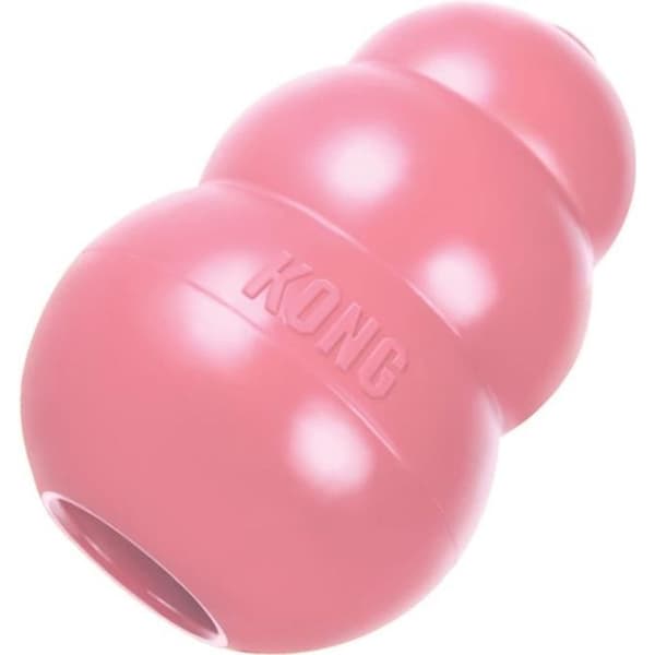 KONG Puppy Medium Rubber Teething Toy - För valp