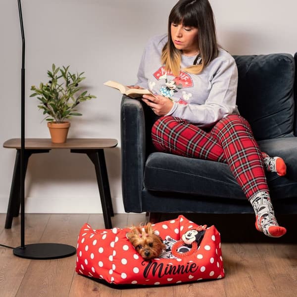 Legetøj til hunde Minnie Mouse Rød 100 % polyester