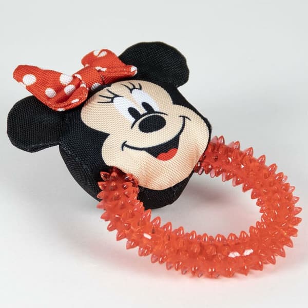 Legetøj til hunde Minnie Mouse Rød 100 % polyester