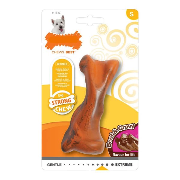 Tuggleksak för hundar Nylabone Strong Chew Kött Sås 20