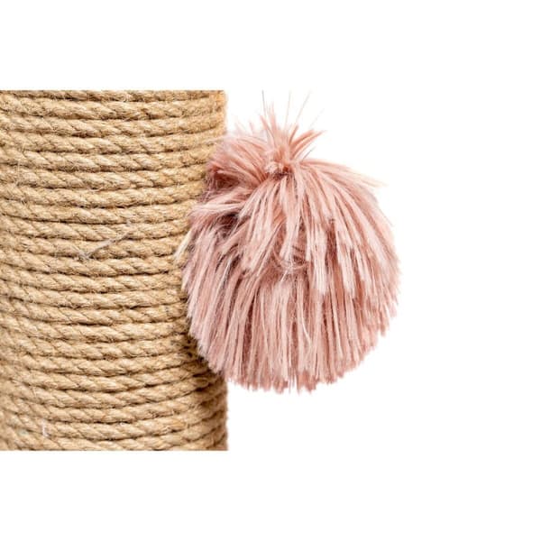 Skrapepost for katter Gloria 34 x 34 x 55 cm Rosa