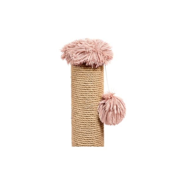 Skrapepost for katter Gloria 34 x 34 x 55 cm Rosa