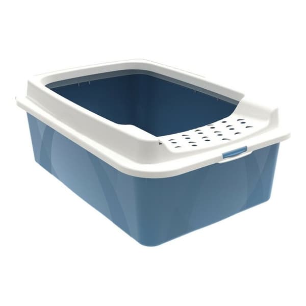 Kissan hiekkalaatikko Rotho Bonnie Eco Sininen 56 x 17 x 40 cm Muovinen