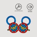 Miniatyrbild 2 av 4: Tuggleksak - Wonder Woman - Hållbar - 100% Polyester - För hundar - Inomhus