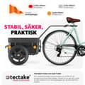 Miniatyrbild 8 av 11: Cykelvagn CargoXpress, multifunktionell, upp till 50kg - svart