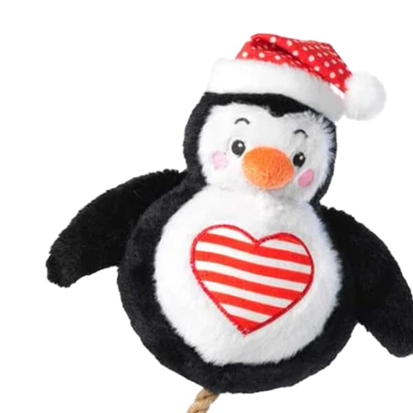 House Of Paws Penguin Dog Squeak Toy