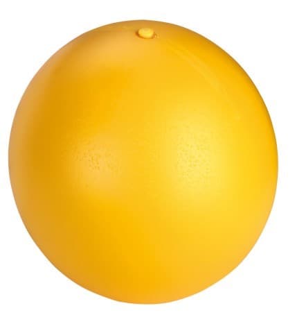 KERBL Interaktiivinen pallo koirille, keltainen, 30 cm