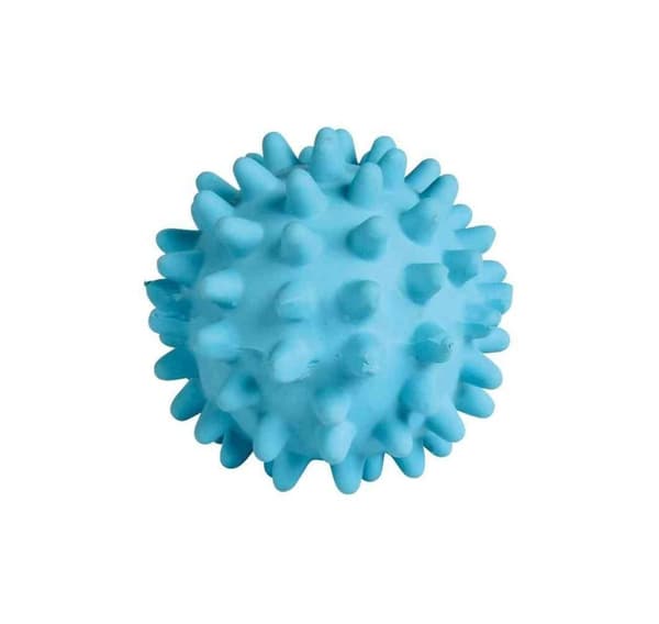 Legetøj til hunde Pindsvinebold, latex, ø 6 cm tilfældig farve