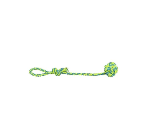 Lelu koirille. Leikkinaru, jossa lyönnetty pallo 7mm/50cm