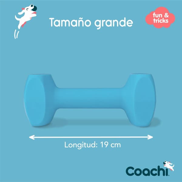 Käsipaino Coachi TRAINING DUMBBELL Sininen L Muovinen