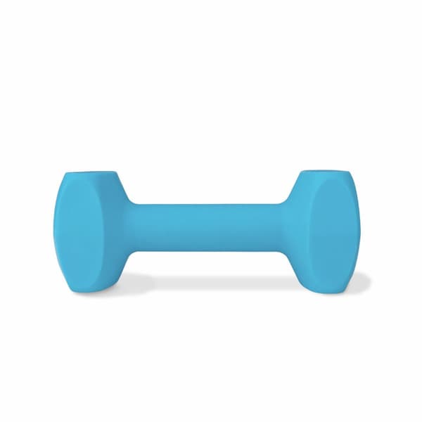 Käsipaino Coachi TRAINING DUMBBELL Sininen L Muovinen