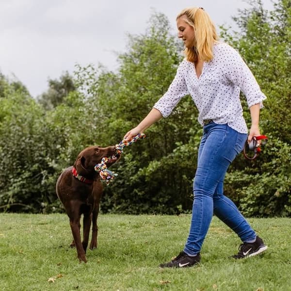 Dubbla bomullsmix hundlinor Nobby Pet