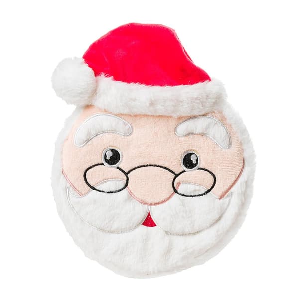 House Of Paws Santa Claus Christmas Dog Squeak Toy Red/White One Size