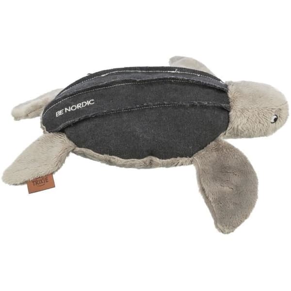 Plush leksak - Trixie - Be Nordic - Sköldpadda Hauke - Grå - Hållbar och mjuk för hundar