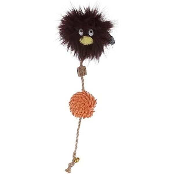 Kattleksak - Kerbl - Emu - 30 cm - Matatabi Wood - Med klocka - Stimulerande