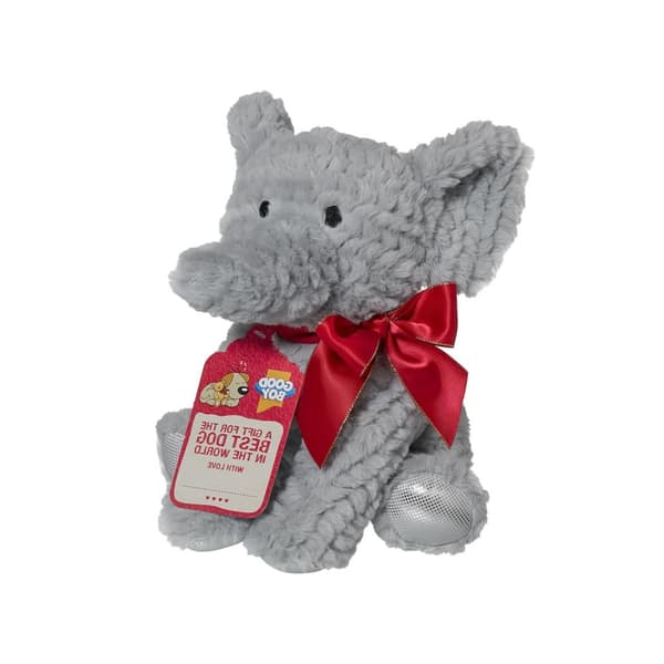 Good Boy Elephant Plush Dog Toy