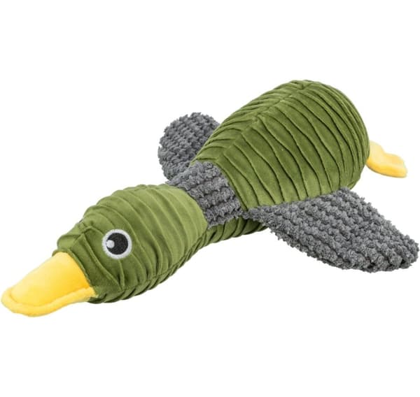 Duck, plush, recycled, 40 cm