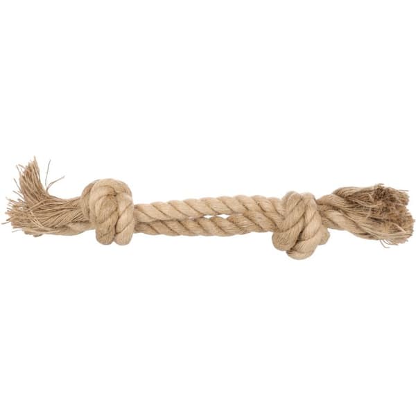 Dubbelrep hundleksak med 2 knop Flamingo Kush