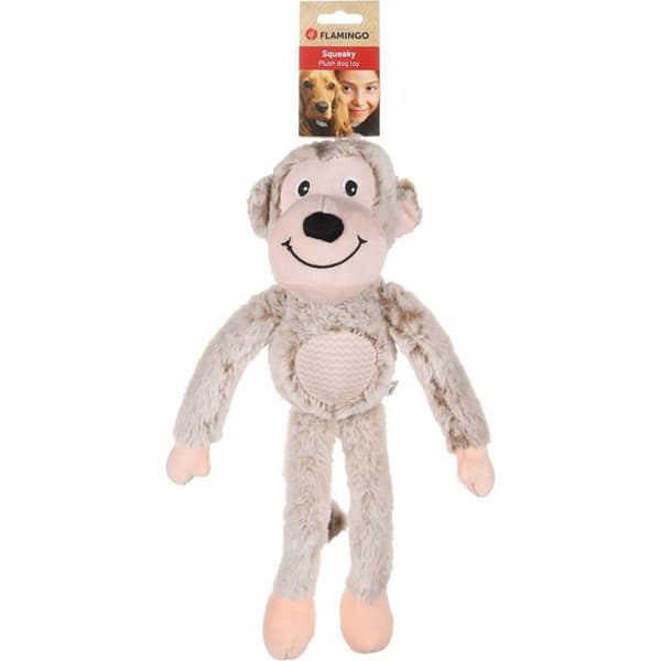 Flamingo Munka Monkey Dog Toy