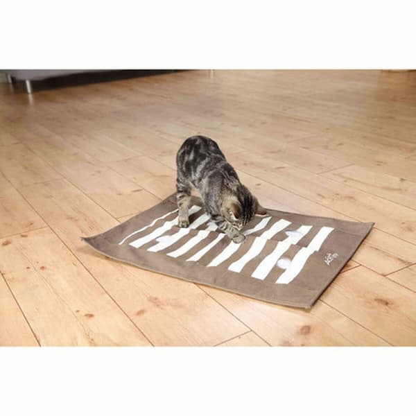 Legemåtte og præmier til kæledyr Trixie Brun Flødefarvet Papir Crunch 70 × 50 cm