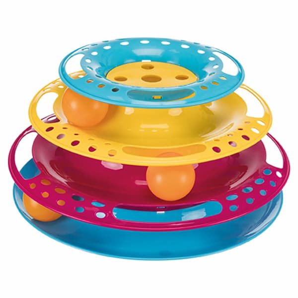 Legetøj til katte Trixie Plastik Ø 25 × 13 CM