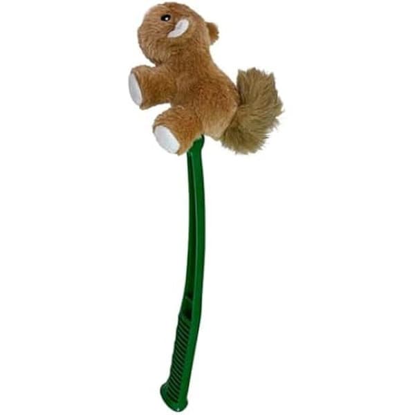 Hundleksak - HUNTER - Flingerz Furry Squirrel - Polyester - Ballistisk nylon - Med utskjutningsanordning