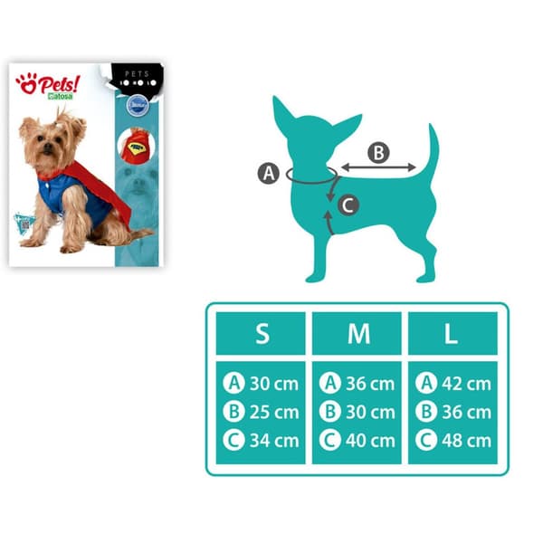 Hundedragt Tegneserie helt - M