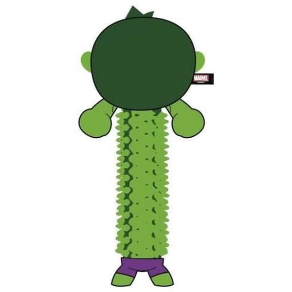 Hundeleksak - För Fan Husdjur - Dykare Avengers Hulk - 12x6x36 cm - Hållbar TPR och Tyg - Säkert och Motståndskraftigt