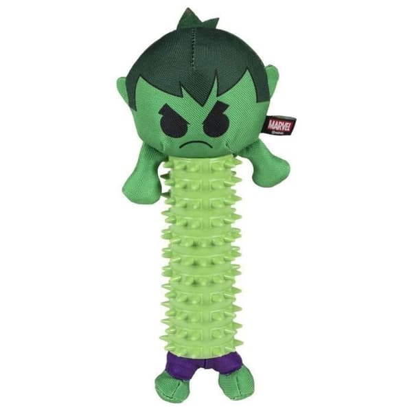Hundeleksak - För Fan Husdjur - Dykare Avengers Hulk - 12x6x36 cm - Hållbar TPR och Tyg - Säkert och Motståndskraftigt