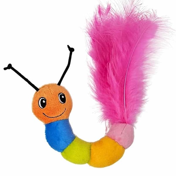 Gömspelsleksak caterpillar för katt Nobby Pet